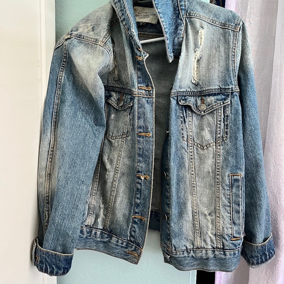 Vintage Style Denim Jacket - Picture 1 of 4